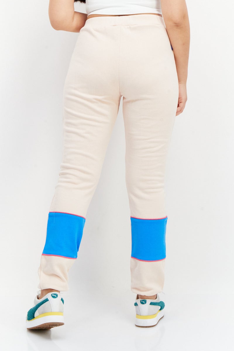 umbro Women Sportwear Fit Brand Logo Outdoor Jogger Pants, Peach - Image 4